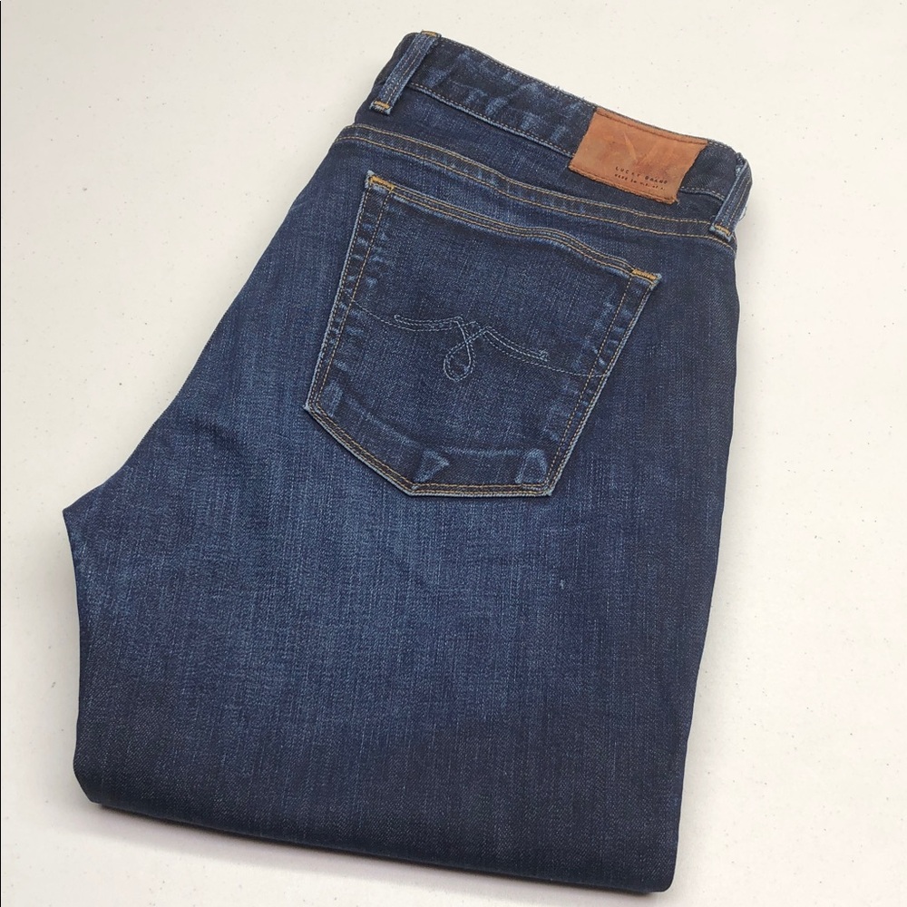 MADE IN USA 🇺🇸 LUCKY BRAND LOLITA BOOT JEANS 6/28x34 🇺🇸